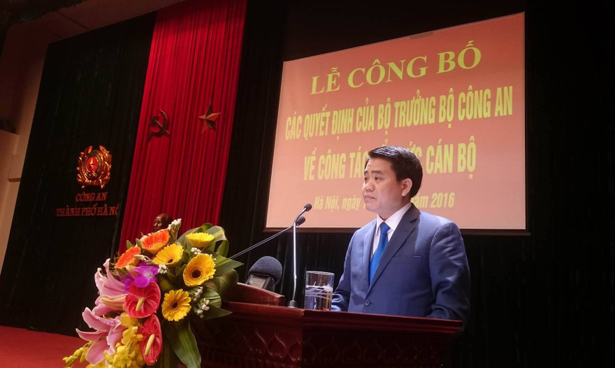 Chủ tịch Hà Nội Nguyễn Đức Chung.