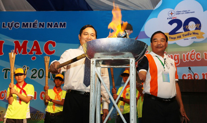 Khai mạc Trại hè thiếu nhi điện lực miền Nam 2016