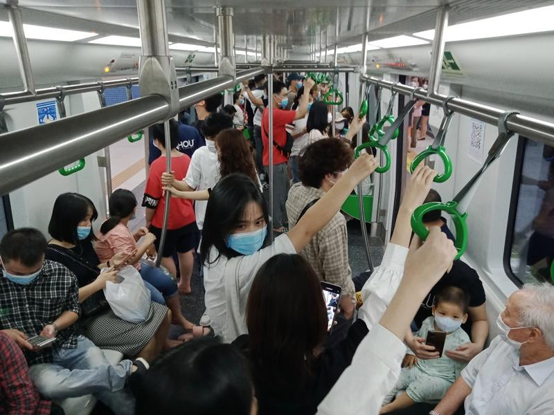 Tàu Cát Linh - Hà Đông sẽ bắt đầu bán vé cho khách từ ngày 21/11. Ảnh: T.Đảng