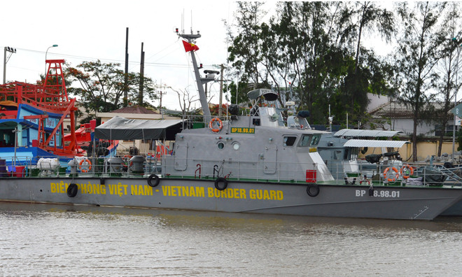 Tàu tuần tra cứu hộ mới của Sóc Trăng.