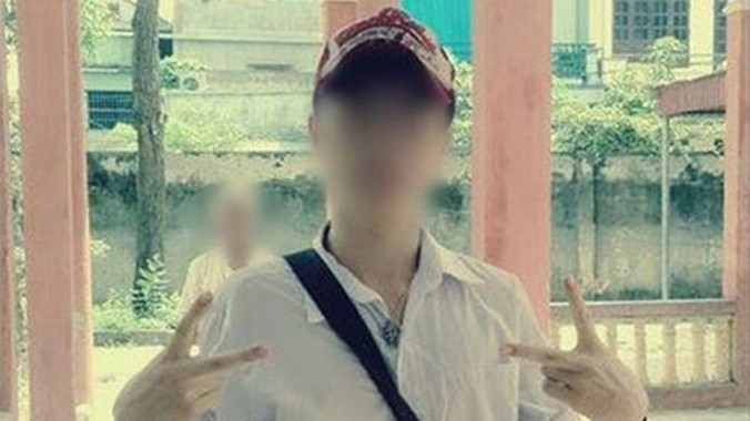 Nam sinh T.T. tử nạn khi đi phượt cùng bạn. Ảnh: Gia đình nạn nhân cung cấp.