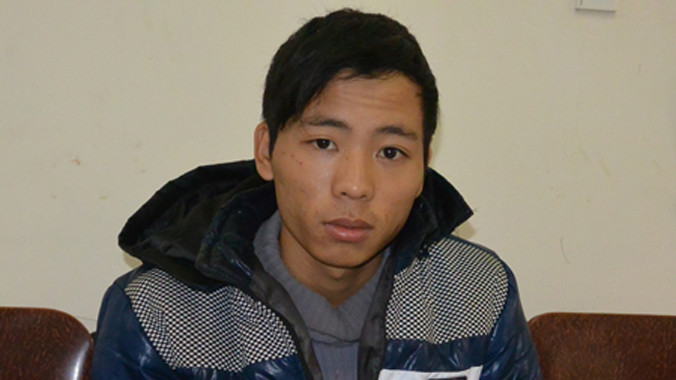 Phạm Văn Đông tại cơ quan điều tra.