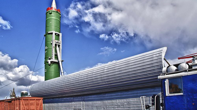 đoàn tàu tên lửa hạt nhân của Nga. 