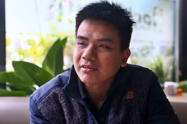 Công dân 30 năm chưa được khai sinh Lê Quốc Dũng. Ảnh: Dân trí