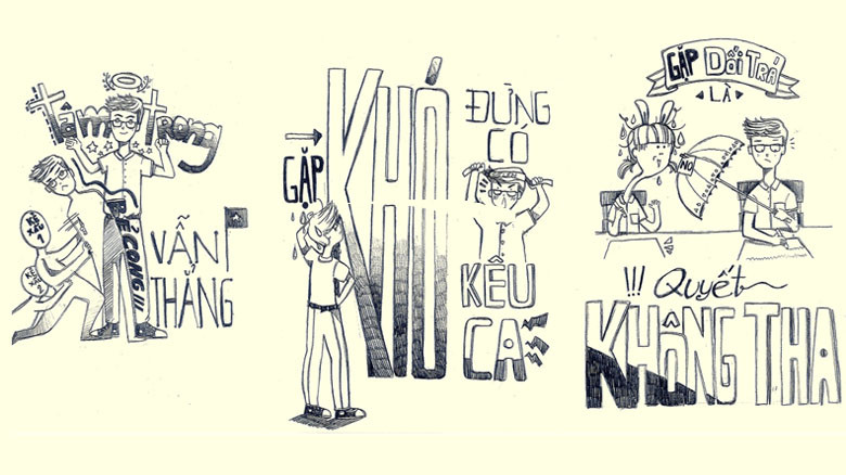 Vui nhộn ‘Thành ngữ Thanh Niên Chuẩn’ bằng tranh