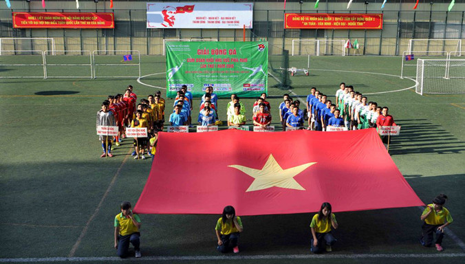 Khai mạc Giải bóng đá Cụm Đoàn Khối khu vực phía Nam lần I