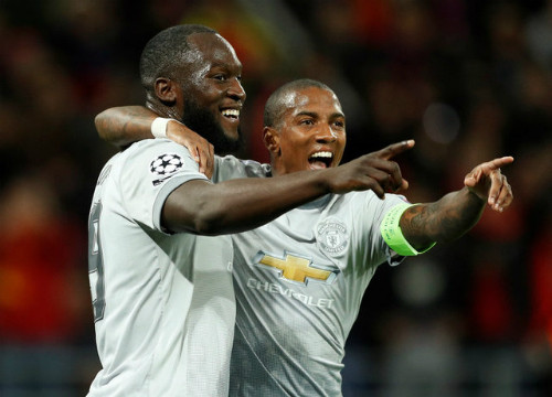 Lukaku đã ghi 10 bàn sau chín trận trên mọi đấu trường cho Man Utd. Ảnh: Reuters.