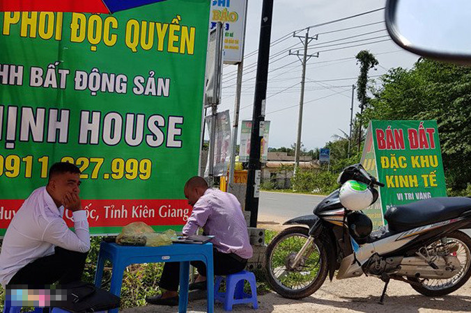 Đặc khu kinh tế đang trong cơn sốt đất.