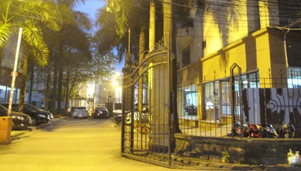 Khu nhà công vụ Hoàng Cầu (Hà Nội), nơi ông Truyền từng ở khi còn đương chức.