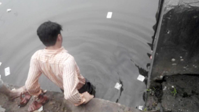 Khu vực phát hiện xác chết. Ảnh: CTV