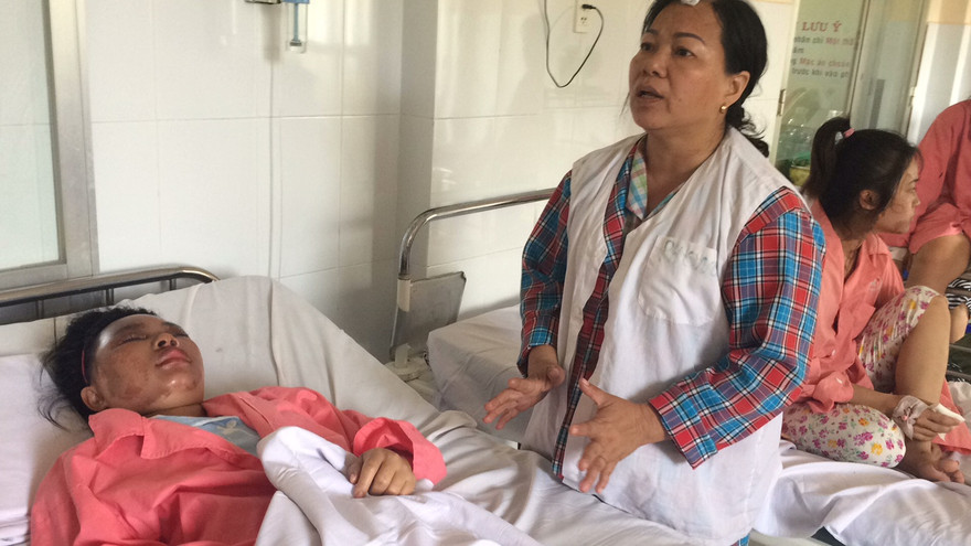 Các nạn nhân đang được điều trị tại bệnh viện Chợ Rẫy TPHCM.