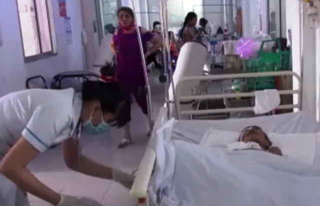 Bệnh nhân Long đang được điều trị tại BV Quận Thủ Đức.