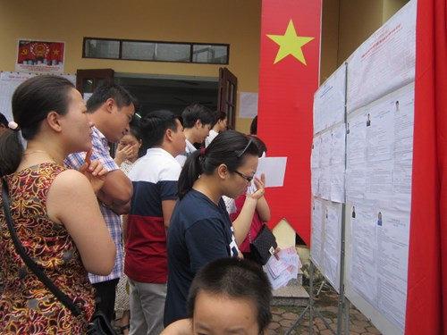 Nghệ An với trên 92% cử tri có trong danh sách bầu cử xong