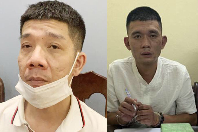 Hai đối tượng Tuấn, Tùng.