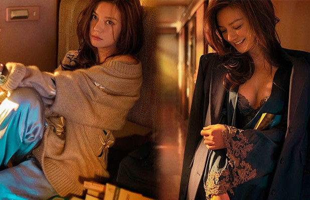 Triệu Vy gây bất ngờ với hình ảnh gợi cảm quyến rũ