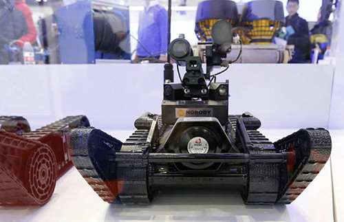 Robot tấn công của Trung Quốc.