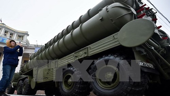 Hệ thống phòng không S-400.