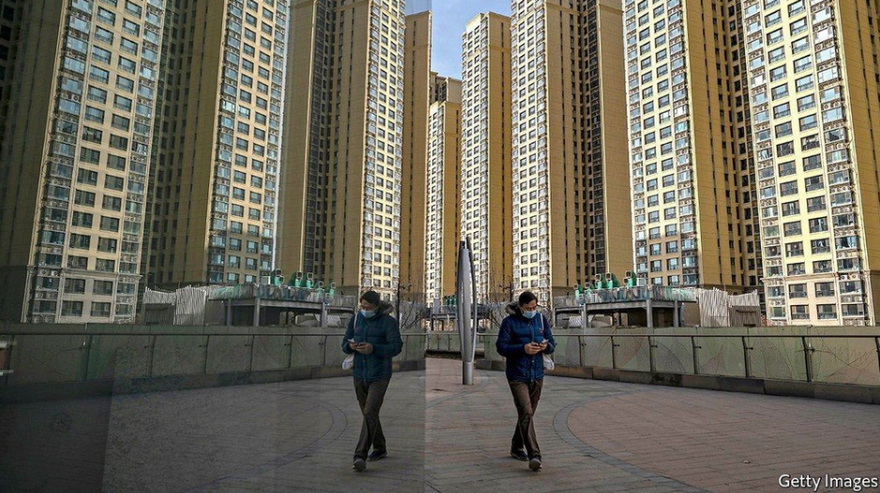Thị trường bất động sản Trung Quốc đang rơi vào khủng hoảng sau thời gian phát triển nóng. (Ảnh: Getty)