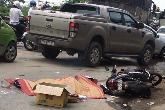 Hiện trường vụ việc.