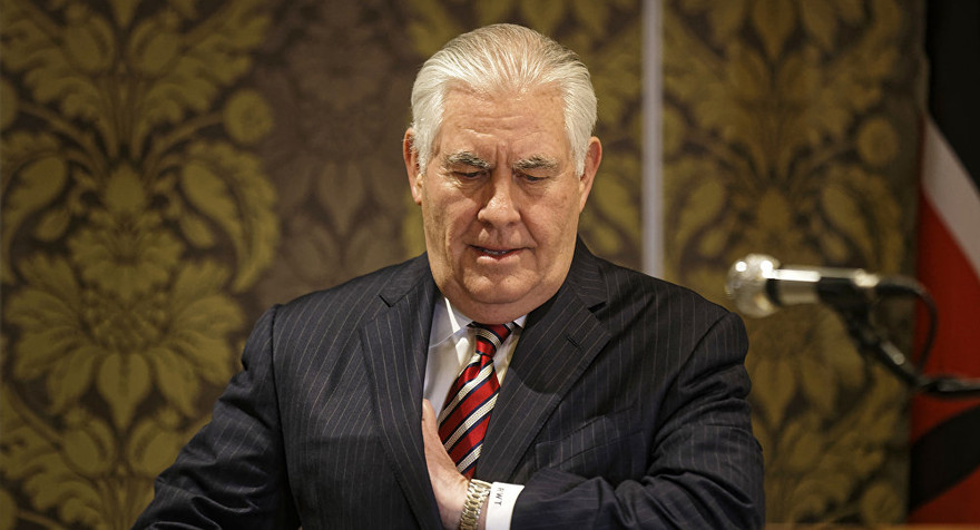Ngoại trưởng Mỹ Rex Tillerson. Ảnh: AP
