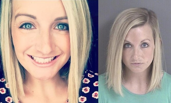 Kylie Modisette bị bắt vì gửi ảnh khỏa thân cho học sinh cũ.