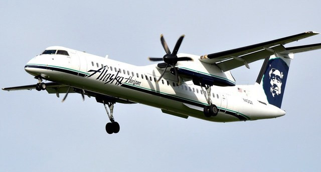 Một chiếc Bombardier Q400 của hãng hàng không Horizon Air. (Nguồn: yourcentralvalley.com)