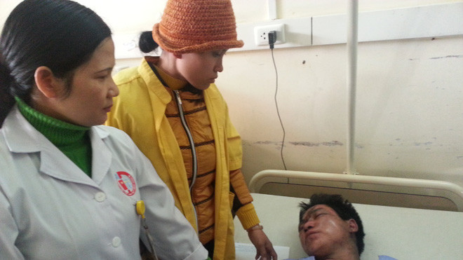 Thợ lò Nguyễn Văn Quyền vẫn đang nguy kịch