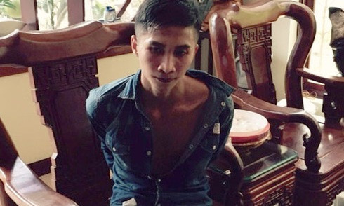 Hải khi bị bắt giữ.