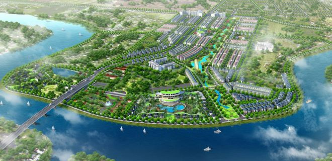 Đất nền các khu đô thị mới tại Hà Nam hấp dẫn nhà đầu tư (Ảnh: KĐT River Silk City tại Phủ Lý, Hà Nam)