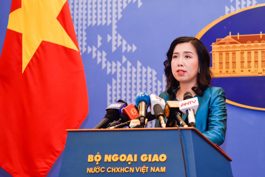 Bà Lê Thị Thu Hằng. (Ảnh: Mofa)