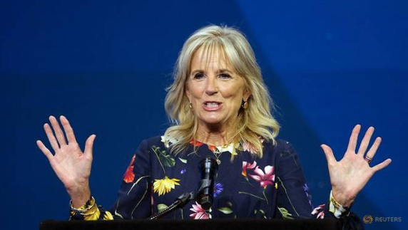 Đệ nhất phu nhân Mỹ Jill Biden. (Ảnh: Reuters)