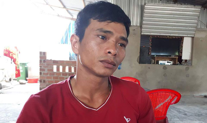 Anh Ngô Minh Thiện bàng hoàng trước cái chết bất ngờ của con trai 3 tuổi.