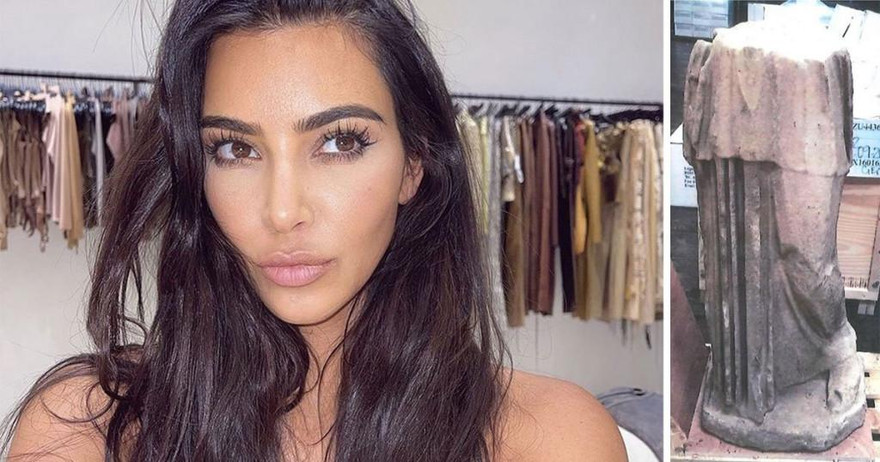 Kim Kardashian bị Mỹ yêu cầu trả tượng cổ cho Italy