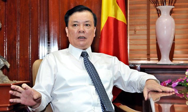 Bộ trưởng Tài chính Đinh Tiến Dũng.