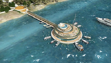 Phối cảnh Trung tâm đại dương trên biển Nha Trang. Nguồn ảnh:phoenixbeachvietnam.com.