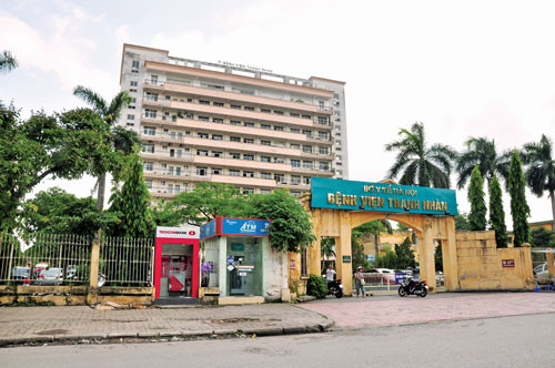 Bệnh viện Thanh Nhàn - nơi xảy ra vụ việc. Ảnh: Internet