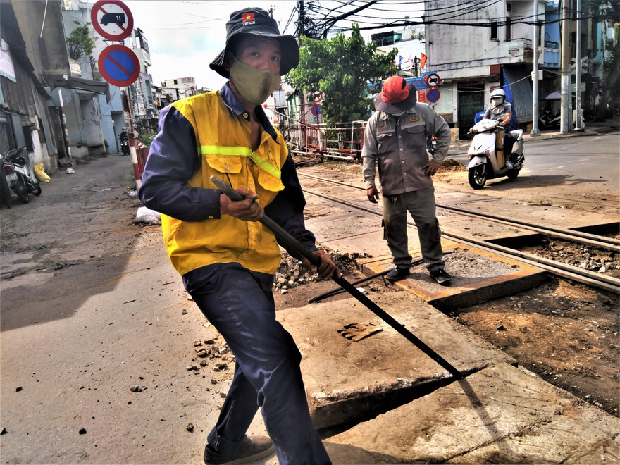 Những người công nhân cho biết: "Chúng tôi không sợ COVID-19". 