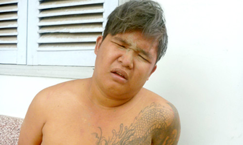 Nguyễn Ngọc Thanh, lúc mới được người dân chuyển giao cơ quan công an