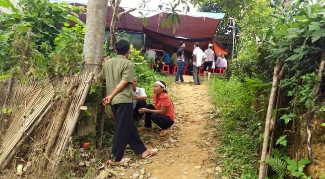 Hiện trường nơi xảy ra vụ việc