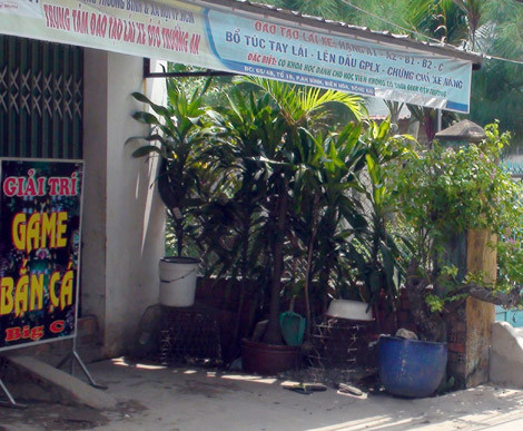 Tiệm game nơi xảy ra xô xát khiến một người tử vong