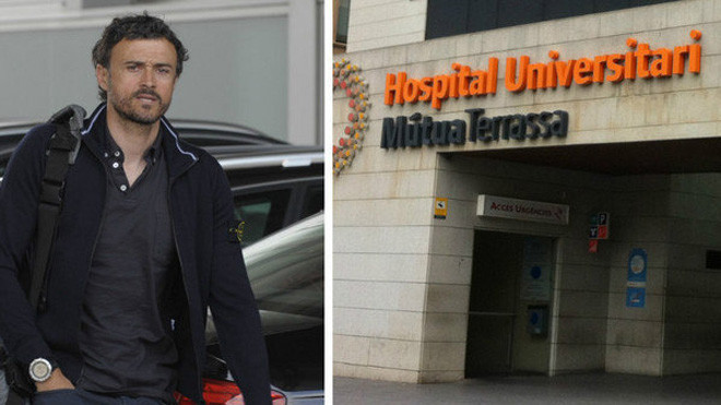 Luis Enrique đã phải nhập viện gấp vì bị viêm ruột thừa