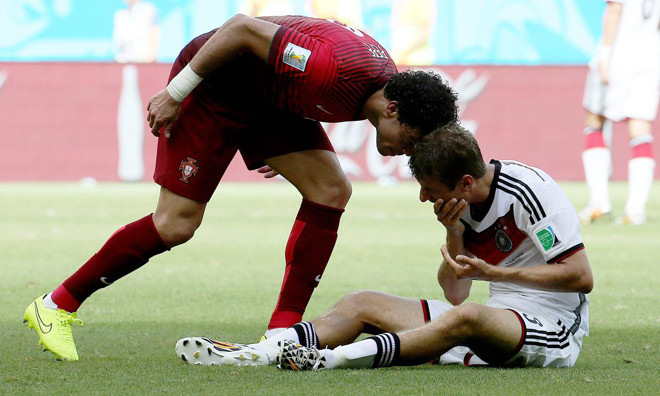 Pepe đã tỏ ra thiếu kiềm chế