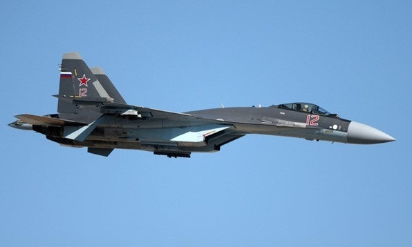 Một chiến đấu cơ Su-35. Ảnh: Sputnik.