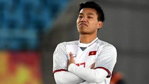 Xuân Trường bật mí hậu trường pha ăn mừng của Văn Thanh