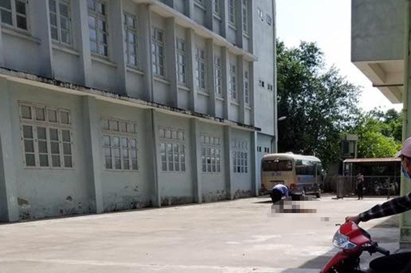 Hiện trường vụ việc.