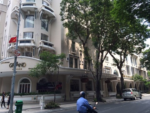 Khách sạn Grand, nơi du khách Úc được cho là rơi xuống đất