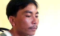 Kẻ tống tiền người tình bị bắt. Ảnh: Xuân Thắng