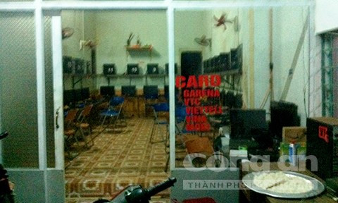 Hiện trường vụ việc. Ảnh: Công an TP Hồ Chí Minh