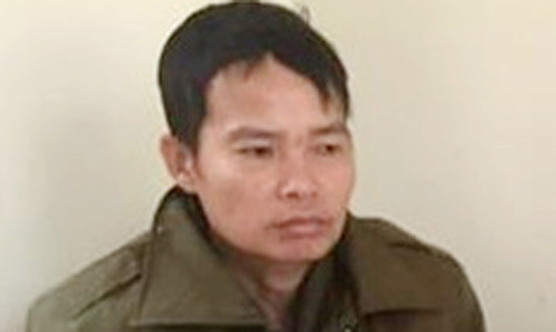 Dương Công Viên tại cơ quan điều tra. Ảnh. H.V