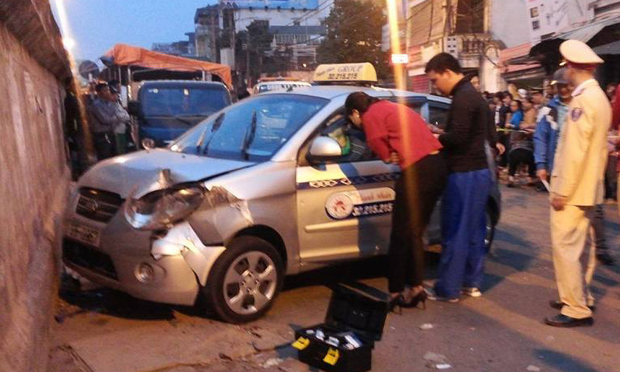 Hiện trường vụ tai nạn